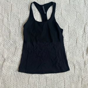 Athleta black workout top